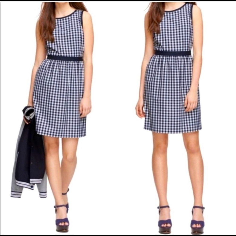 Brooks Brothers Red Fleece gingham dress